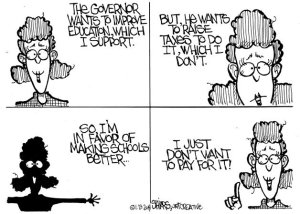 People want to improve education