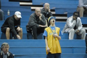 Being a one-man student section never bothers Nyquist.