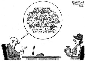 Reaping Sound Transit 3's benefits from an urn | Cartoon