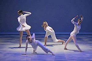 The contemporary dance festival