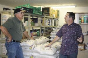 Louie Davenport (left)