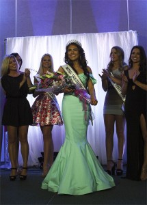 Kelsey Schmidt is crowned as the new Miss Washington on Jan. 30. The former Bellevue resident was crowned by Miss USA 2014 and First Runner-Up