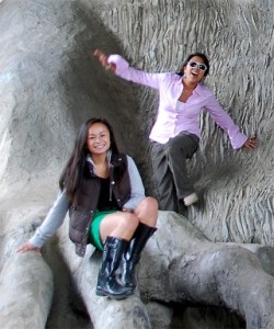 Nathalie Con (left) and Jocelyn R.C.