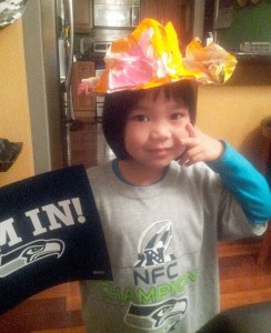 Mariel loves Seahawks.