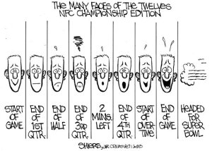 The many faces of the Twelves — NFC Championship Edition