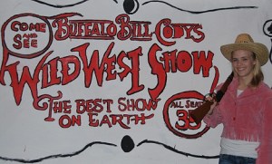 Kara Smith stars as Annie Oakley in the Bellevue High School performance of 'Annie Get Your Gun.'