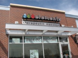Elements Massage is open seven days a week.