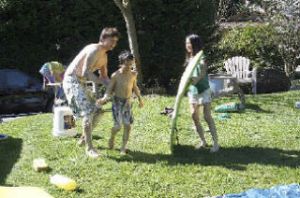 Bellevue residents Craig and Whitney DeVine weren’t the only people surprised by our recent weather