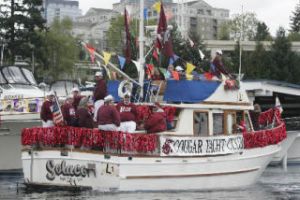 The start of boating season arrived at the Meydenbauer Yacht Club in Bellevue on Saturday