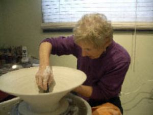 Ginny Conrow finds the translucency of porcelain glazes challenging and enthralling.