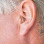 Close up of older persons hearing aid. Contributed photo