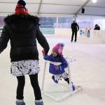 Ice skating smiles in Bellevue