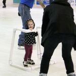 Ice skating smiles in Bellevue
