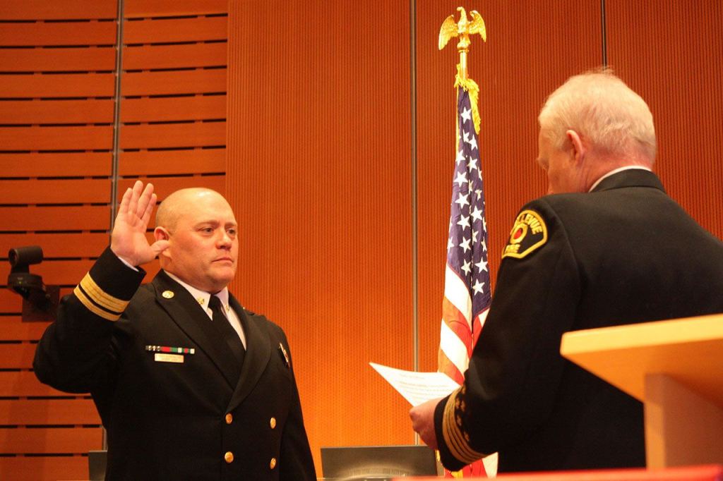Photos | Bellevue Fire promotes new officials
