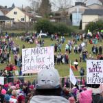 PHOTOS | Eastside residents vow not to be silenced at Women’s March