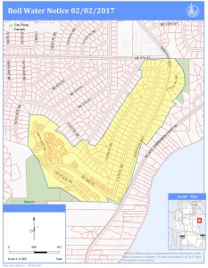 East Bellevue homes told to boil water until further notice