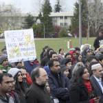 South Asians lead resistance to hate crimes in Crossroads Park during vigil
