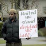 South Asians lead resistance to hate crimes in Crossroads Park during vigil