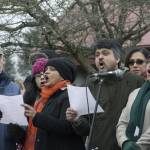 South Asians lead resistance to hate crimes in Crossroads Park during vigil