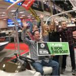 Bellevue resident Ryan Inman recently won a Starcraft Pontoon EX 23 R. Courtesy photo