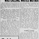 This letter, dictated to a nurse on Victor Freed&rsquo;s deathbed, was published in the Seattle Star in 1919. Courtesy of Bob Shay