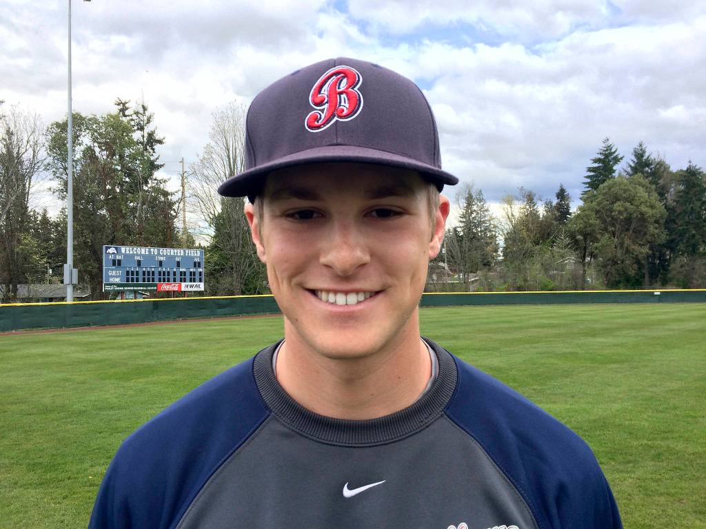 Shaun Scott, Bellevue Reporter                                Bellevue Bulldogs sophomore left-handed pitcher Kash Koltermann has compiled an overall record of 7-0 including a respectable 2.64 ERA with 53 strikeouts on the hill this year.