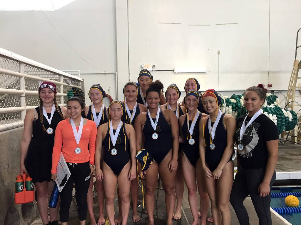 Photo courtesy of Evan Kaseguma                                The Bellevue Wolverines girls water polo team captured a third place finish at the Rose Cup tournament on April 23 in Beaverton, Oregon. The Wolverines had a 3-1 record at the tournament and have compiled an overall record of 13-4 this season thus far. Bellevue&rsquo;s varsity roster consists of Sophia Simons, Elena Acevedo, Katie Duff, Madison Klein, Jenna Frazer, Sophia Schmid, Holly Harris, Natasha Schmid, Sarah Kim, Morgan Baker, Sarah Harrison, Tatiana Pasewark and Erica Esselstrom.