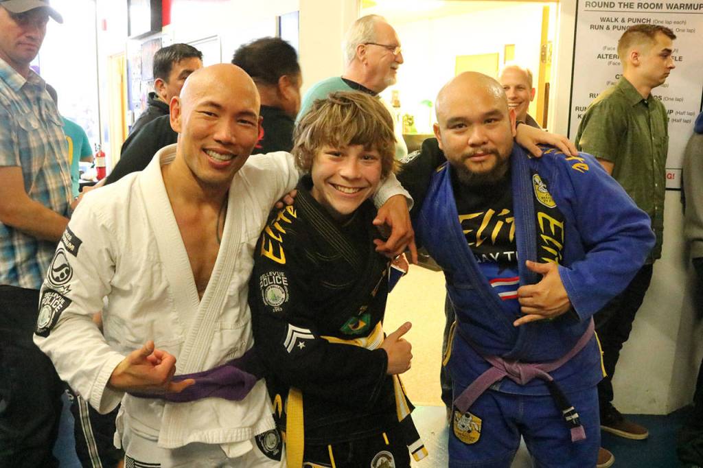 Bellevue police officers step into the ring in memory of coworker, brain cancer victim