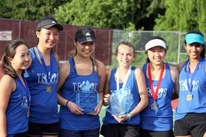 Saints win KingCo 3A tennis title