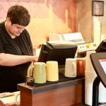 Maslan prepares for the start of her shift. Photo courtesy of Regina Friedland