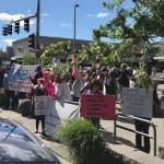 Protesters rally against McMorris Rodgers over AHCA vote at Bellevue fundraiser