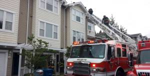 Fire at 139th Avenue townhomes treated as suspicious