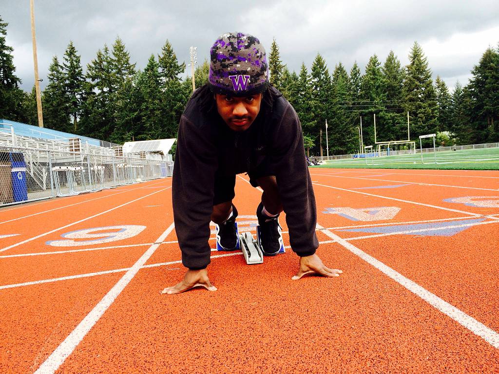 Shaun Scott, staff photo                                Dejhion Parrish (pictured in 2015 during his high school days at Interlake) is looking forward to his sophomore season with Arizona Western College football team this fall. Arizona Western is one of the best junior college football programs in the nation.