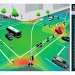 Video Analytics analyzes traffic camera video footage and uses near-miss collisions to predict where future crashes are likely to occur. Traffic engineers could then take corrective action to prevent them. File photo