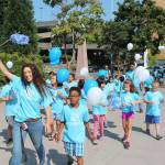 Children with the Boys & Girls Clubs of Bellevue held their annual Kids Parade on Tuesday. The parade was held to &ldquo;support the blue&rdquo; in a partnership with the Bellevue Police Department. Raechel Dawson/staff photos