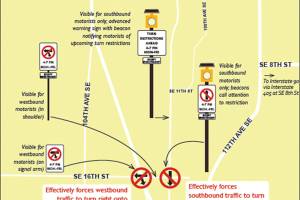 City imposes traffic restrictions in west Bellevue during East Link construction