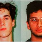 Sebastian Burns, left, and Atif Rafay, right, when they were arrested at age 19. Contributed mug shots