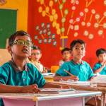 Prior to living at Shanti Bhavan, about 60 percent of children live in rural villages and 40 percent live in urban slums. Photo courtesy of Shanti Bhavan