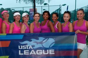 Photo courtesy of USTA                                A Bellevue-based women&rsquo;s tennis team, which was representing the United States Tennis Association Pacific Northwest Section, wound up as co-champions with three other squads at the USTA Adult 18 over women&rsquo;s National Championships at the Mobile Tennis Center in Mobile, Alabama on Oct. 22. The Bellevue squad was scheduled to play in the semifinals on the morning of Oct. 22 against a squad from Memphis, Tennessee, but the contest was rained out. The other semifinal featuring teams from Jacksonville, Florida and Chesterfield, Missouri was also rained out. As a result, all four teams were crowned co-champions of the event. Members of the Bellevue roster consist of Arpana Goel, Anna Graves, Anna Reche, Anne Wilson, Claudia Huzar, Ginevra Smith, Heather Lin and Jillian Lee.