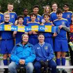 Photo courtesy of Mary Frances Miller-Baldwin                                The Lake Hills Soccer club U-14 United boys recreational division soccer team, which is coached by Rick Waedekin and Allen Salmieri, won the district II championship in its division two weeks ago. The U-14 United soccer team will compete in the Washington Youth Soccer Recreational Cup semi-finals on Saturday, Dec. 9 at Starfire Sports Complex in Tukwila. If they are victorious in the semi-finals, the team will compete in the championship game on Sunday, Dec. 10 in Tukwila.