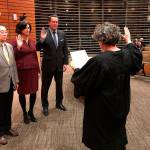 Bellevue City Councilmembers Lee, Robinson, Nieuwenhuis sworn in