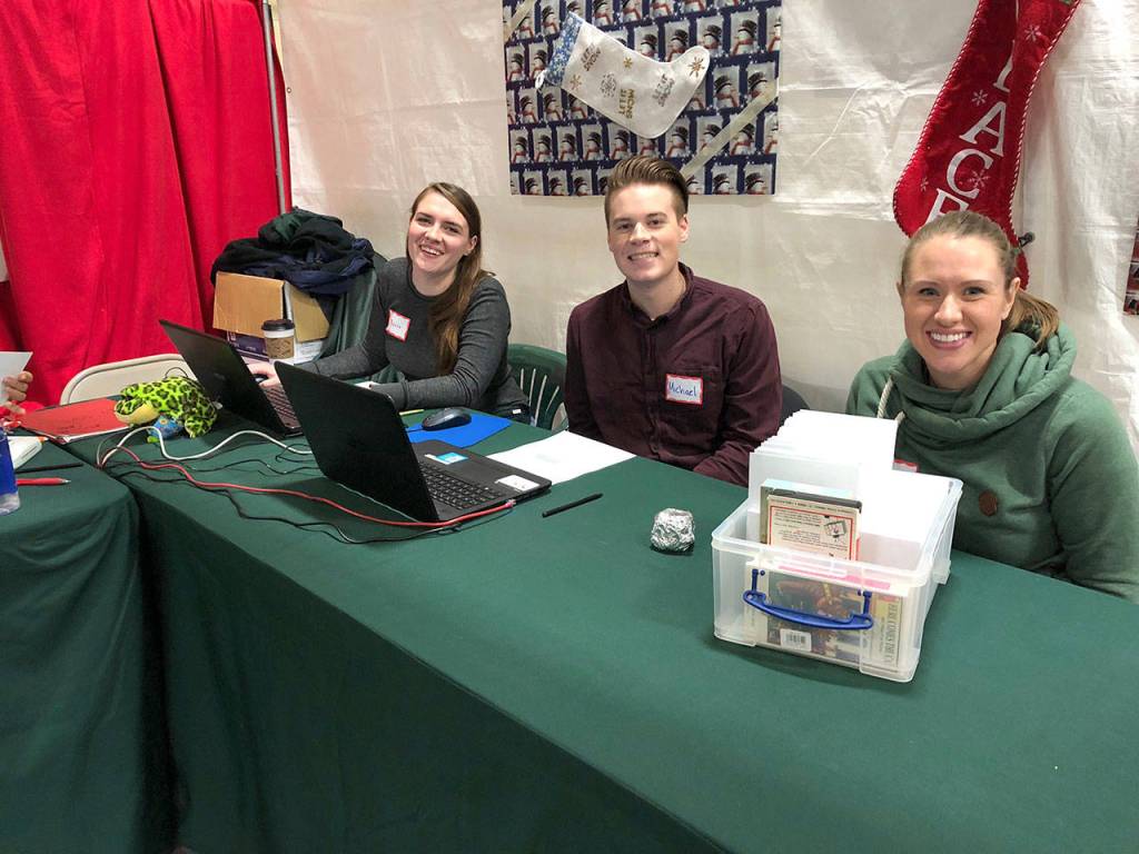 Left to right: Becca Foley, Michael Soleim and Amie Olson. Photo courtesy of Jason Radach/VitalSource