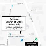 The new lot, 1212 104th Ave. SE, will provide parking for up to 50 vehicles. Photo courtesy of Sound Transit