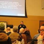 Sammamish Police Chief Michelle Bennett encourages residents to call 911 at the first sign of trouble. Nicole Jennings/staff photo