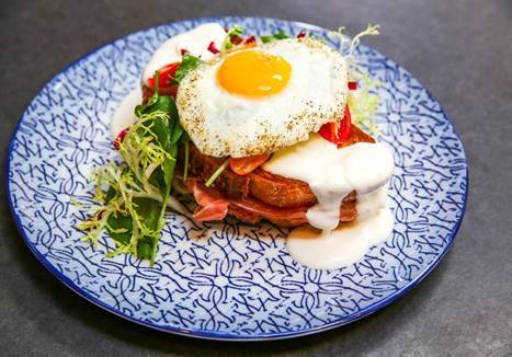 Baguette Epicerie: Parisian-inspired breakfast croques & baguette sandwiches + ice creams & sorbets Highlights: Grab and go | Morning options with breakfast croques, croissants, smoothies, Espresso and drip coffee from La Colombe Coffee Roasters| 6 options for thick cut toasts and toppings |House-made soups | French charcuterie | 8 flavors of Full Tilt ice cream