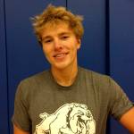 Shaun Scott, staff photo                                Bellevue Bulldogs sophomore guard Jaden Vollmen, who graduated from Puyallup High School in 2016, is one of the leaders of a squad that has compiled an overall record of 9-3 thus far during the 2017-18 season.