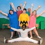 Adam Minton will star as Charlie Brown, Jenn Ollivier as Lucy, Jelani Kee as Snoopy, Sarah Fairchild as Sally, Jake Atwood as Linus, and Manny Golez as Schroeder. Photo courtesy of Newport Covenant Church/Pat McGiffert