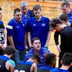 Photo courtesy of Brandon Kats                                The Bellevue Christian Vikings boys basketball team will face Mount Baker at 12:15 p.m. on Feb. 28 at the Yakima SunDome in the first round of the Class 1A state tournament