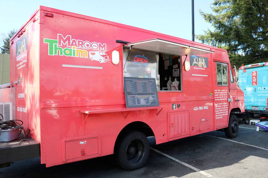 Maroom Thaim food truck. Raechel Dawson/staff photo