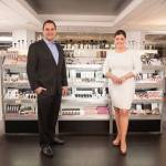 Paulo Lime and Jamie Kern Lima, the first female CEO of Loreals history and the Global Beauty Awards awardee of Best Entrepreneur. Photo courtesy of Global Beauty Awards